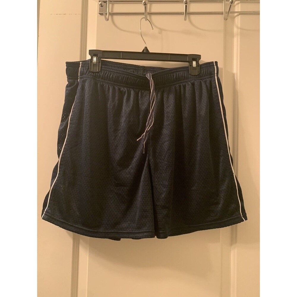 Champion Men's Lined Shorts Blue White Stripe Size XL